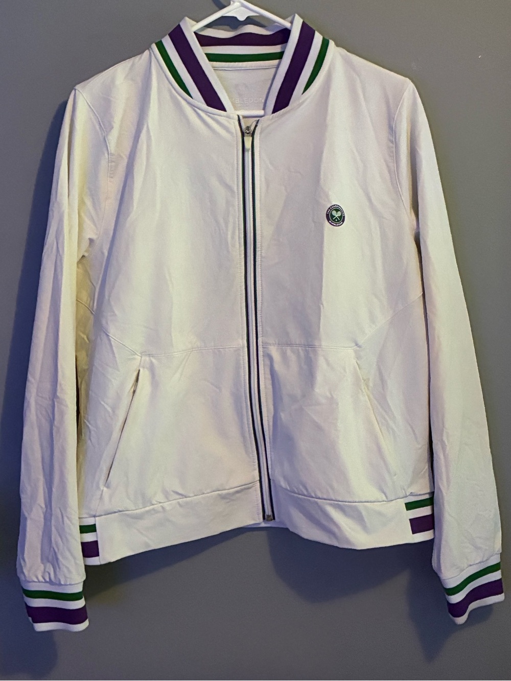 Wimbledon Whites Women’s Full Zip Jacket